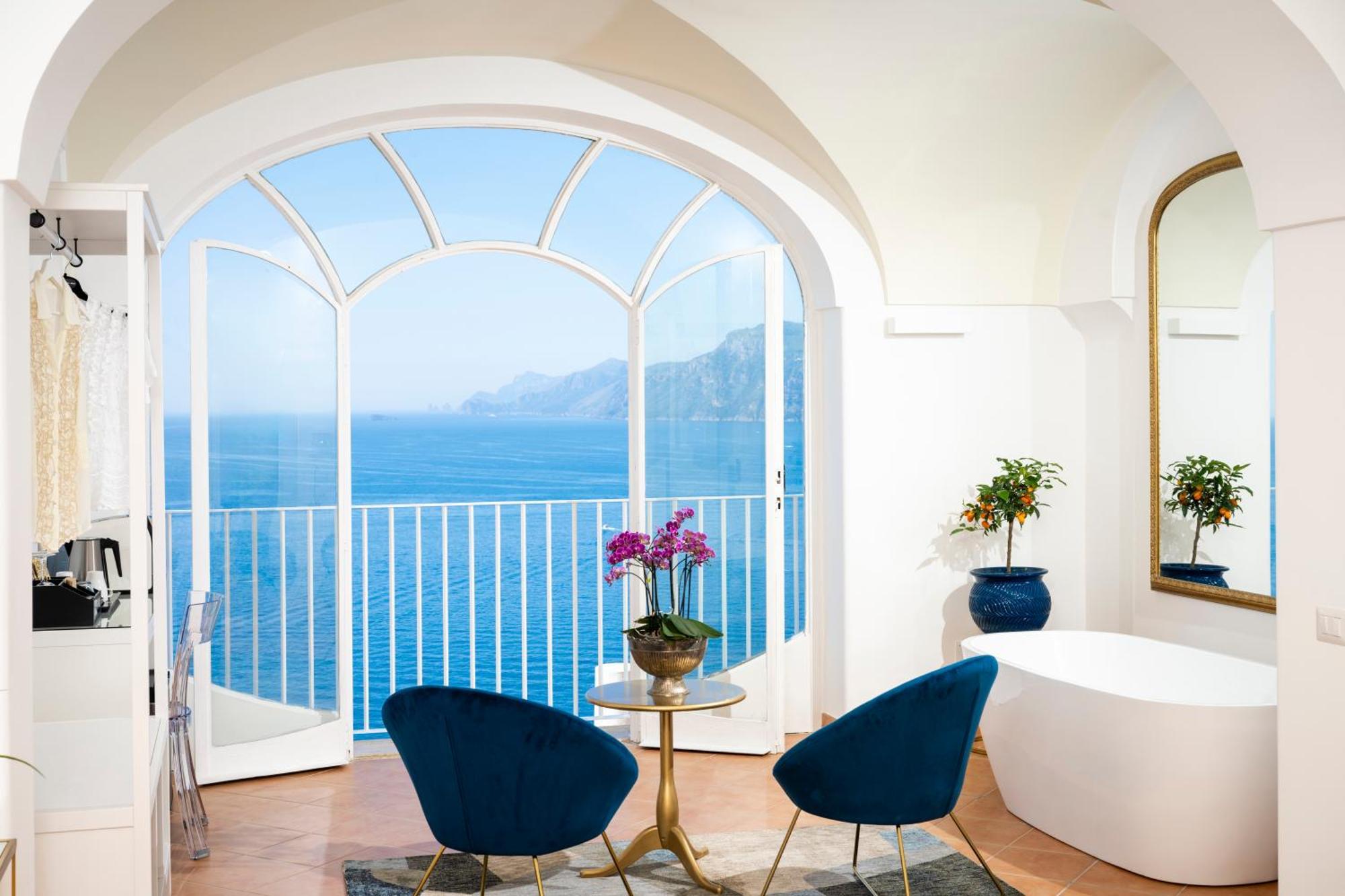 Villa Santa Chiara Positano Suites Exterior foto